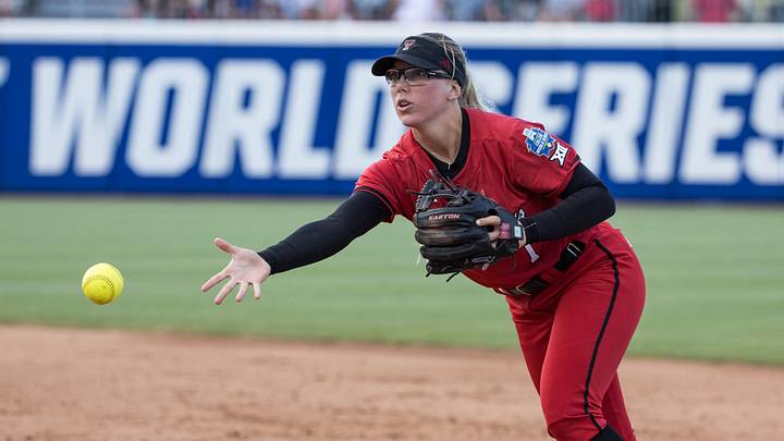 Texas Tech Red Raiders second baseman Mia Williams.