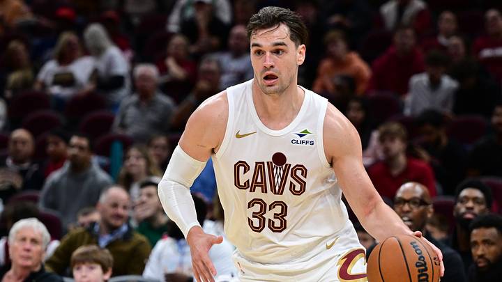 Oct 8, 2026; Cleveland, Ohio, USA; Cleveland Cavaliers forward Mario Hezonja (33) drives to the basket during the second half of a preseason game against the Boston Celtics at Rocket Arena. Mandatory Credit: David Dermer-Imagn Images Oct 8, 2026; Cleveland, Ohio, USA; Cleveland Cavaliers forward Mario Hezonja (33) drives to the basket during the second half of a preseason game against the Boston Celtics at Rocket Arena. Mandatory Credit: David Dermer-Imagn Images