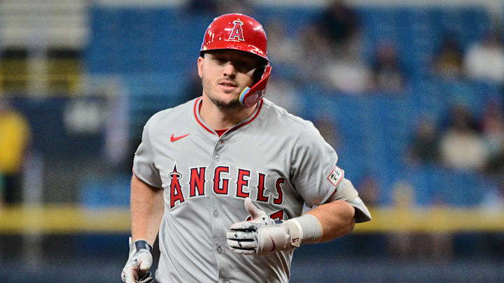 Trout tiene 8 jonrones en la campaña