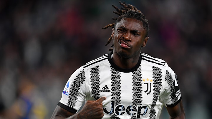 Moise Kean a ouvert le score de ce Juventus-Vérone