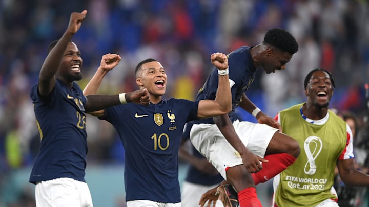 France v Denmark: Group D - FIFA World Cup Qatar 2022 France v Denmark: Group D - FIFA World Cup Qatar 2022