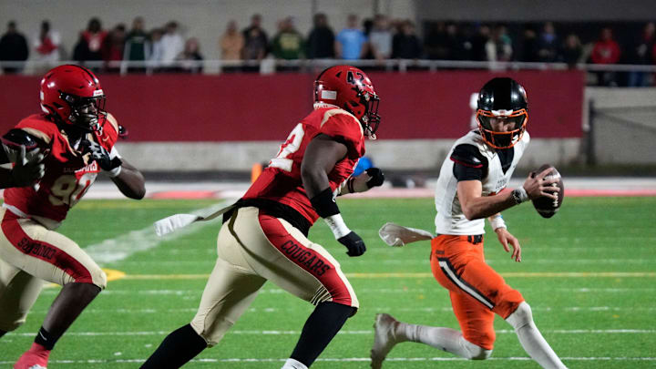 Cardinal Mooney 2026 Four-star Defensive Lineman Elijah Golden set to commit on Saturday.