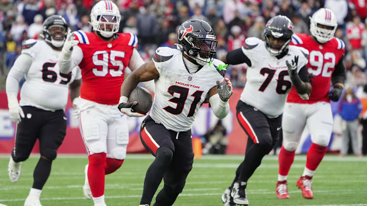 Houston Texans running back Dameon Pierce.