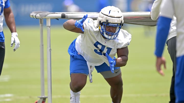 Los Angeles Rams Offseason Workout Kobie Turner