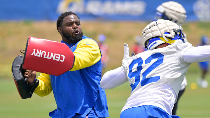 Los Angeles Rams Offseason Workout Coach Eric Henderson