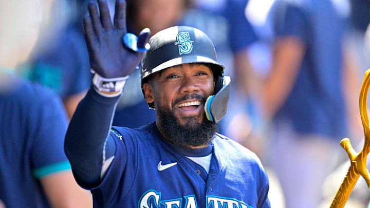 Seattle Mariners outfielder Teoscar Hernandez