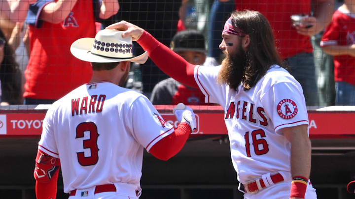 Taylor Ward, Brandon Marsh, LA Angels