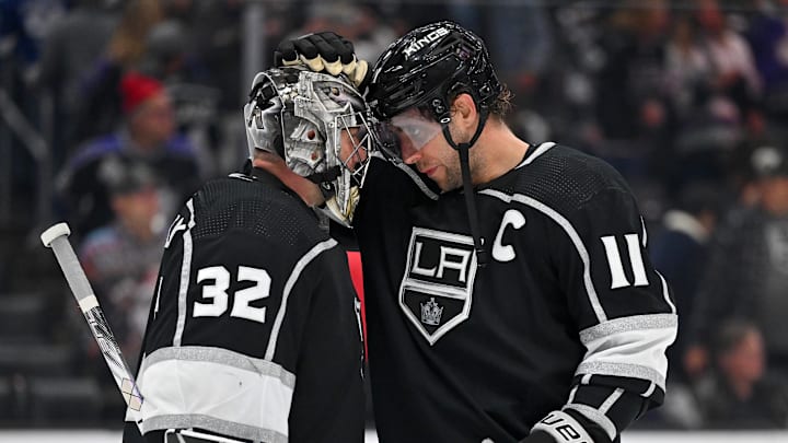 Anze Kopitar, Jonathan Quick, Los Angeles Kings