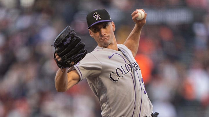 Colorado Rockies relief pitcher Brent Suter (39)