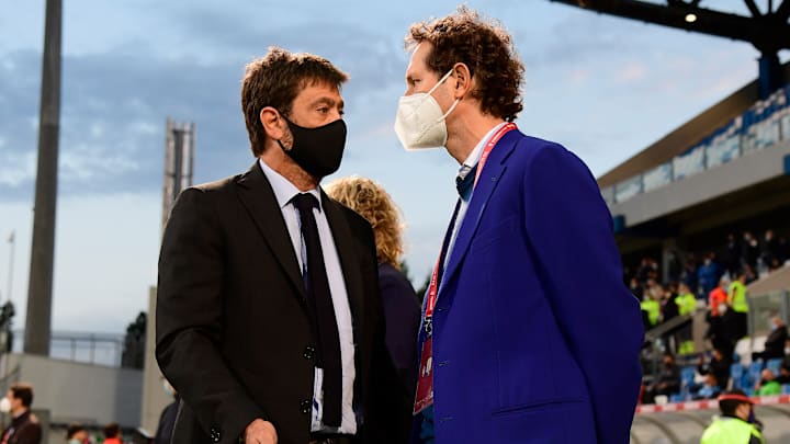 Andrea Agnelli e John Elkann Andrea Agnelli e John Elkann
