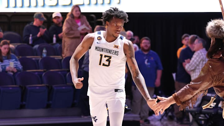 West Virginia University forward Armani Hansberry