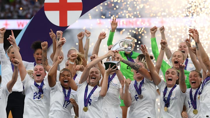 England won Euro 2022 for the first time in history
