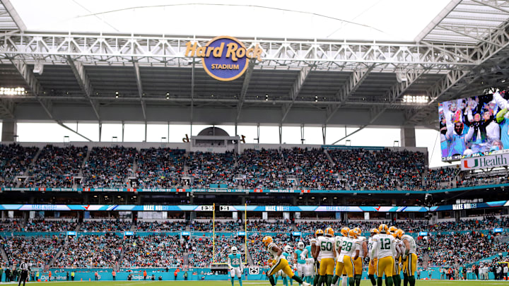 Green Bay Packers v Miami Dolphins