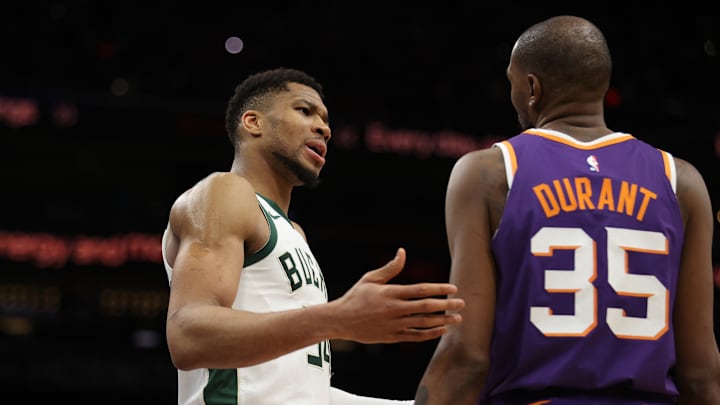 Giannis Antetokounmpo, Kevin Durant
