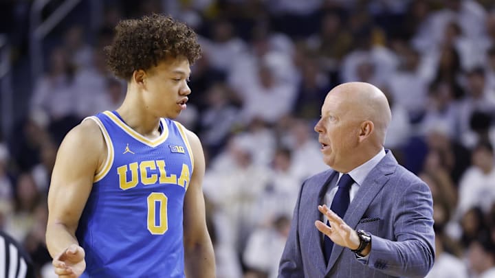 UCLA head coach Mick Cronin had no shortage of words for his team's second half performance on defense. UCLA head coach Mick Cronin had no shortage of words for his team's second half performance on defense.