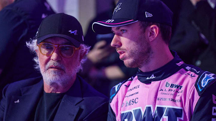 Flavio Briatore, Pierre Gasly, Alpine, Formula 1