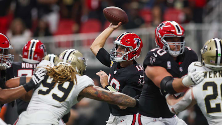 Atlanta Falcons quarterback Kirk Cousins 