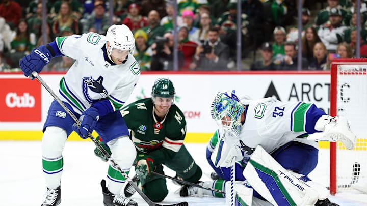 Vancouver Canucks v Minnesota Wild