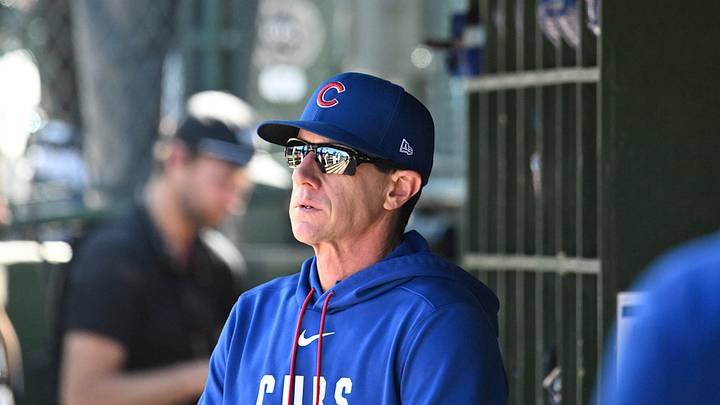 Sep 24, 2026; Chicago, Illinois, USA;  Chicago Cubs manager Craig Counsell (11) is seen in the dugout before the game against the Miami Marlins at Wrigley Field.  Mandatory Credit: Matt Marton-Imagn Images