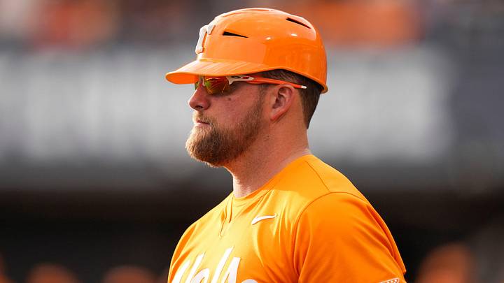 Tennessee baseball coach Josh Elander during a NCAA baseball game between Tennessee and Kent State at Lindsey Nelson Stadium in Knoxville, Tenn., on Feb. 21, 2026.