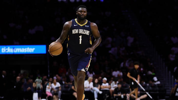New Orleans Pelicans forward Zion Williamson.