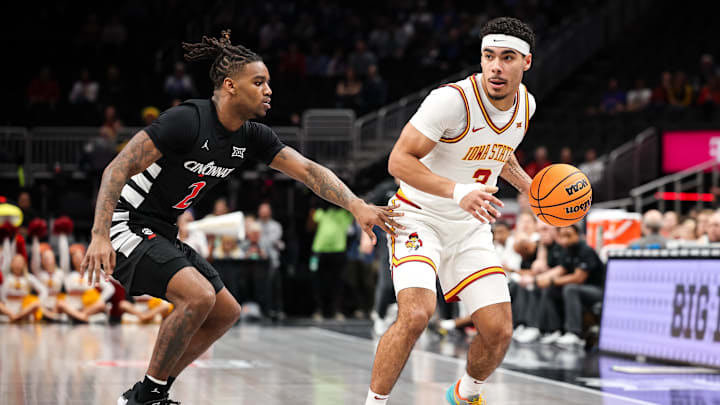 Tamin Lipsey suffered an injury in a win for Iowa State over Cincinnati at the Big 12 Tournament Wednesday. Tamin Lipsey suffered an injury in a win for Iowa State over Cincinnati at the Big 12 Tournament Wednesday.