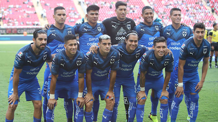 La alineación titular de Rayados ante Chivas.
