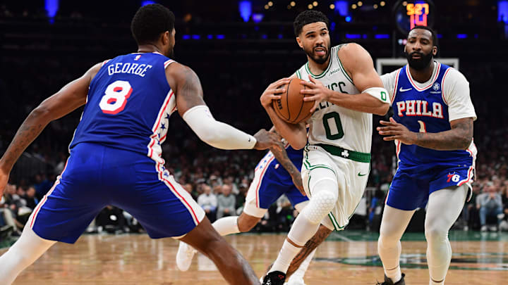 Boston Celtics forward Jayson Tatum is a solid prop target in Game 2. 