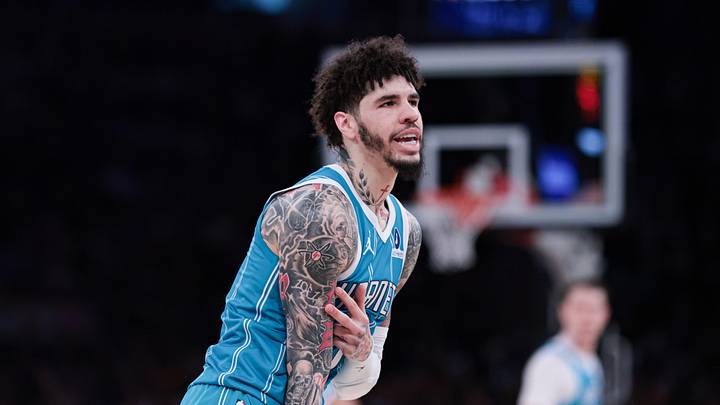 Minnesota Timberwolves guard LaMelo Ball (1) could be a major contributor to Ant Man's fantasy success. Vincent Carchietta-Imagn Images