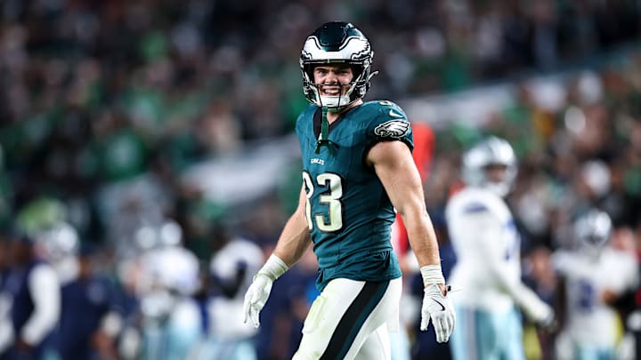 Philadelphia Eagles defensive back Cooper DeJean Philadelphia Eagles defensive back Cooper DeJean