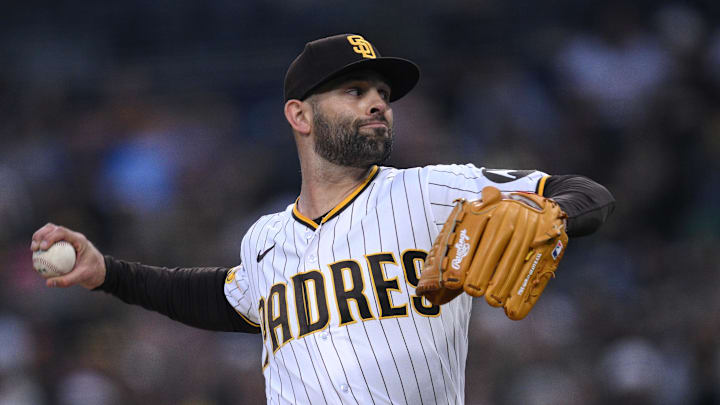 San Diego Padres starting pitcher Nick Martinez