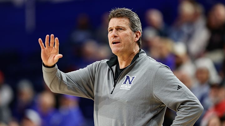 Nevada Wolf Pack head coach Steve Alford.