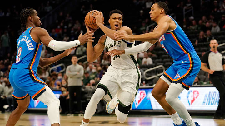 Oklahoma City Thunder v Milwaukee Bucks