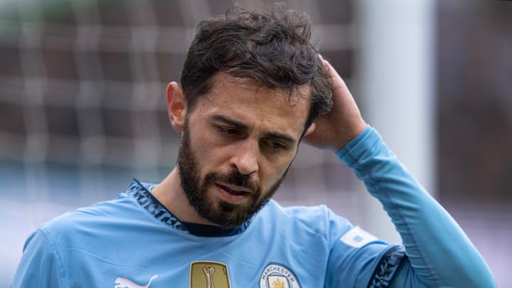 Only one member of Man City’s squad has played more minutes across all competitions this season than Bernardo Silva.