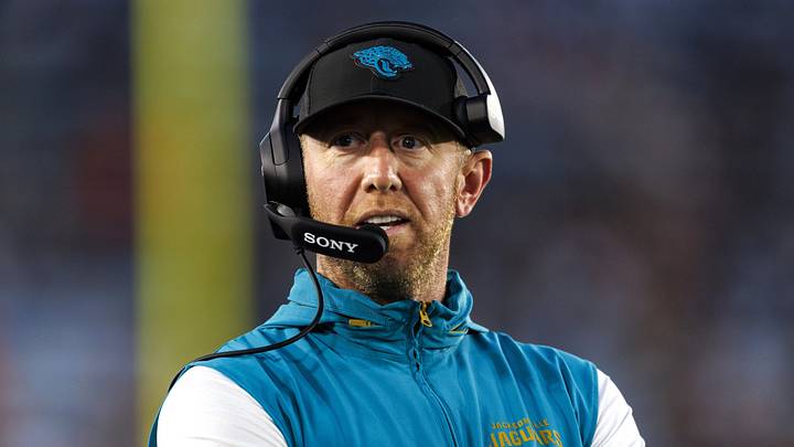 Aug 28, 2026; Jacksonville, Florida, USA; Jacksonville Jaguars head coach Liam Coen during the game against the Tampa Bay Buccaneers at EverBank Stadium. Mandatory Credit: Morgan Tencza-Imagn Images Aug 28, 2026; Jacksonville, Florida, USA; Jacksonville Jaguars head coach Liam Coen during the game against the Tampa Bay Buccaneers at EverBank Stadium. Mandatory Credit: Morgan Tencza-Imagn Images