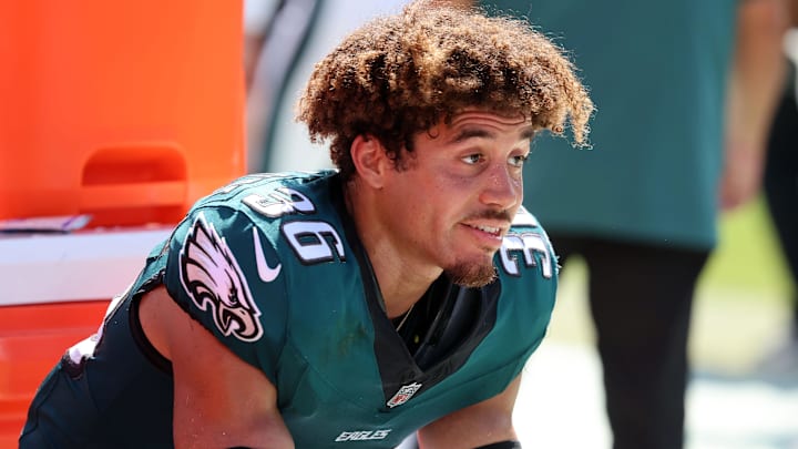 Philadelphia Eagles safety Tristin McCollum (36) 