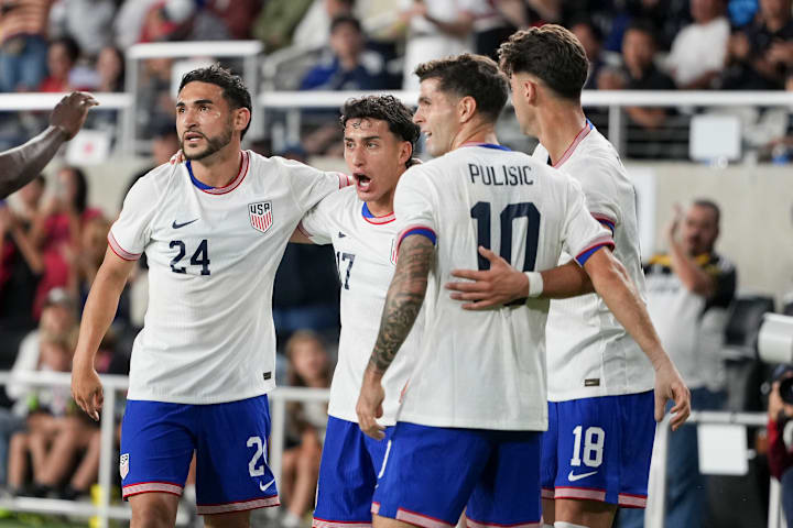 Cristian Roldan, Alejandro Zendejas, Max Arfsten, Christian Pulisic