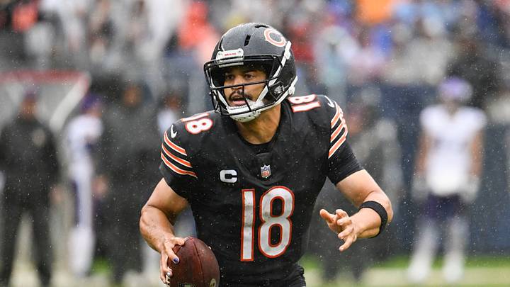 Chicago Bears quarterback Caleb Williams. Chicago Bears quarterback Caleb Williams.