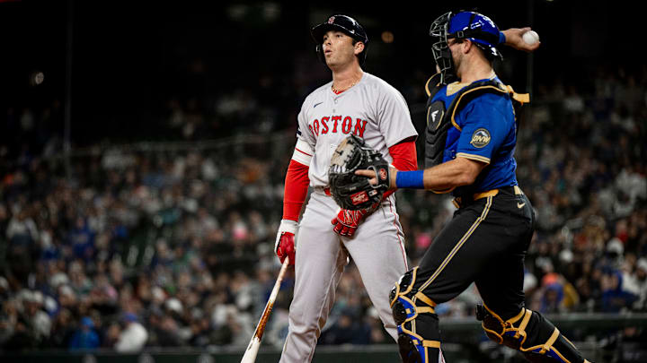 Boston Red Sox infielder Triston Casas