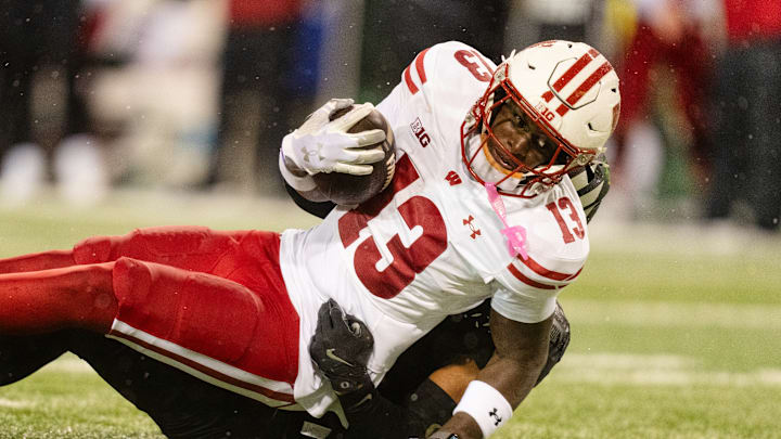 Eugene Hilton Jr., Wisconsin Badgers Eugene Hilton Jr., Wisconsin Badgers