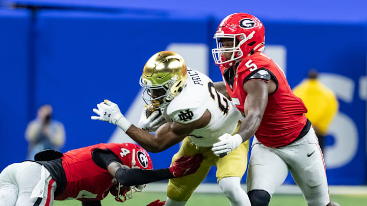 91st Allstate Sugar Bowl  - Notre Dame v Georgia