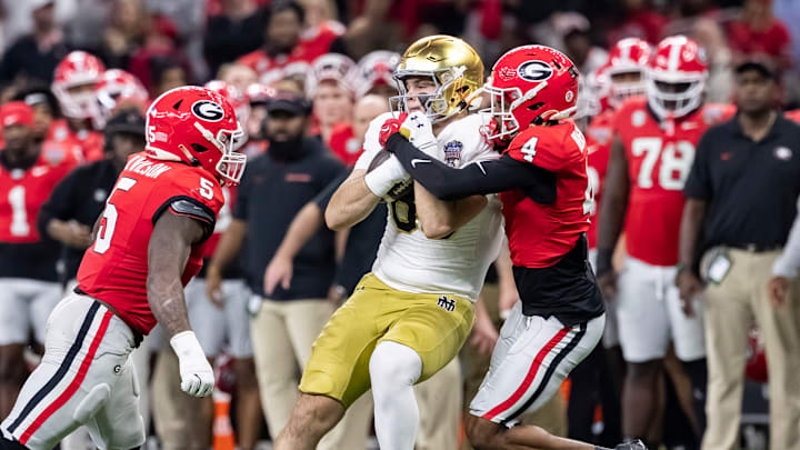 91st Allstate Sugar Bowl  - Notre Dame v Georgia