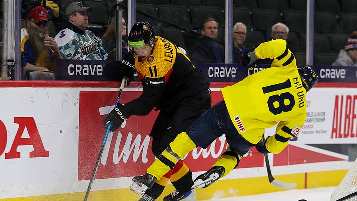 Preliminary Round - Group A, Game 11 Germany vs Sweden -  2026 IIHF World Junior Hockey Championship