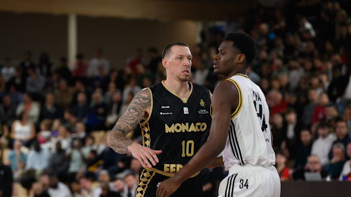 #10 Daniel Theis of Monaco newly recruited from NBA...
