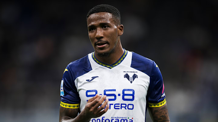 Jackson Tchatchoua of Hellas Verona FC