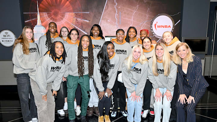 WNBA Draftees Light the Empire State Building