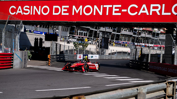 Norman Nato (Nissan Formula E Team) competes during the...