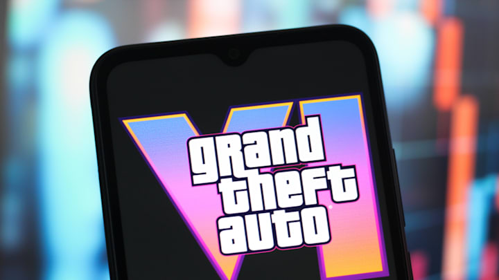 In this photo illustration, the Grand Theft Auto VI (GTA 6)...