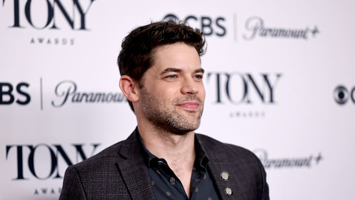 Jeremy Jordan arriving at the Tony Awards