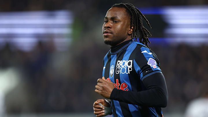 Ademola Lookman of Atalanta Bc looks on during the Serie A...